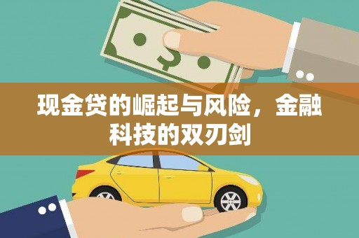 富里现金贷的崛起与风险，金融科技的双刃剑