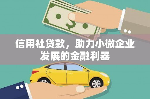 富里信用社贷款，助力小微企业发展的金融利器