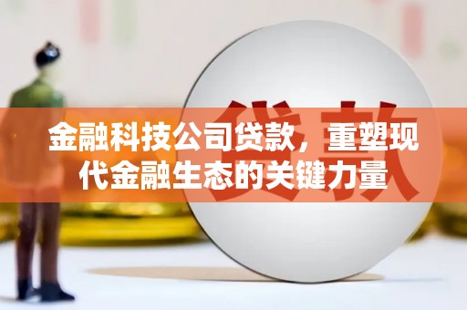 富里金融科技公司贷款，重塑现代金融生态的关键力量