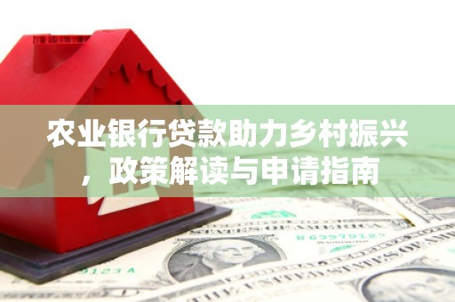 富里农业银行贷款助力乡村振兴，政策解读与申请指南